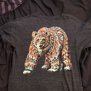Trippy bear shirt